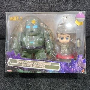 Marvel What If…? Hydra Stomper & Steve Rogers Cosbaby Figure Set